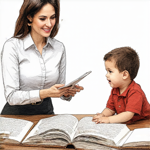 探索輕微自閉症與英文溝通的專業外籍老師一對一教學，畫面中外籍老師正與學生互動，幫助提升溝通技巧，讓學習更愉快有趣，立即預約學習！