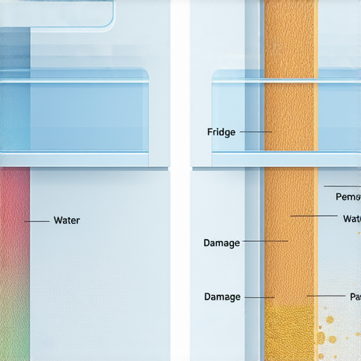 冰箱漏水問題解析，展示冷冻及冷藏室的常見故障原因與解決方法，幫助用戶輕鬆應對冰箱漏水困擾，保持冷藏食材的安全與新鮮。