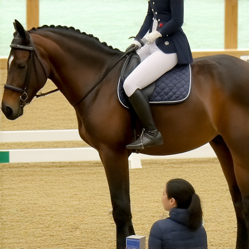 馬術用語學習課程，外籍老師一對一指導，提升英文技巧，學生與教師互動場景，強調專業的馬術知識與語言技能結合，適合所有馬術愛好者。