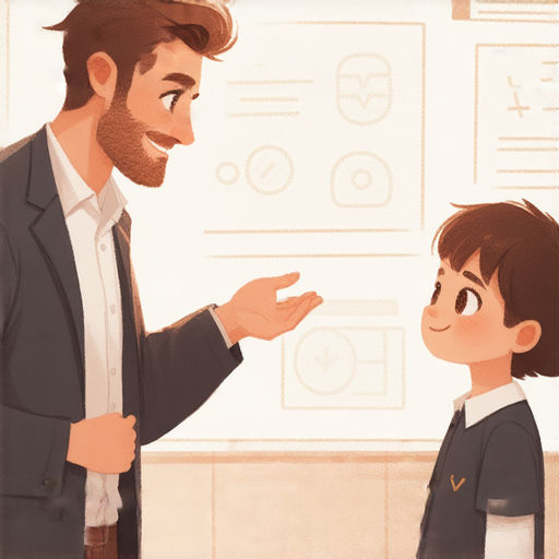 外籍老師與學生一對一互動，教授皮膚病英文知識，學生自信流利地表達，背景為教室環境，強調個性化學習與語言交流的重要性，探索皮膚病相關術語的奧秘。