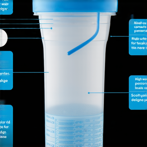 Richell 水杯漏水原因揭曉，展示水杯的結構及設計，提供使用建議，幫助消費者了解如何避免漏水問題，提升使用體驗，讓喝水更加便利。