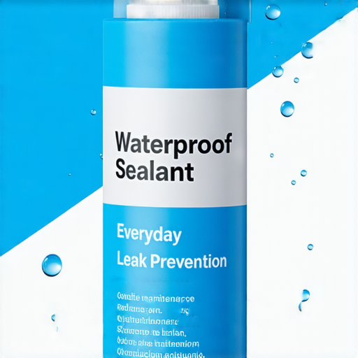 防漏水膠產品展示，強調其有效防止漏水的特性，適用於家庭日常維護，讓居家生活更加安穩無憂。
