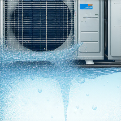 冷氣機滴水原因解析，展示冷氣機內部組件和水滴情況，探討故障真相，幫助用戶找到解決方案，恢復清爽空間。