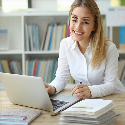 準備迎戰英語考試的學習場景，外籍老師與學生進行一對一教學，展現輕鬆愉快的學習氛圍，助力學生輕鬆過關，提升英語能力。