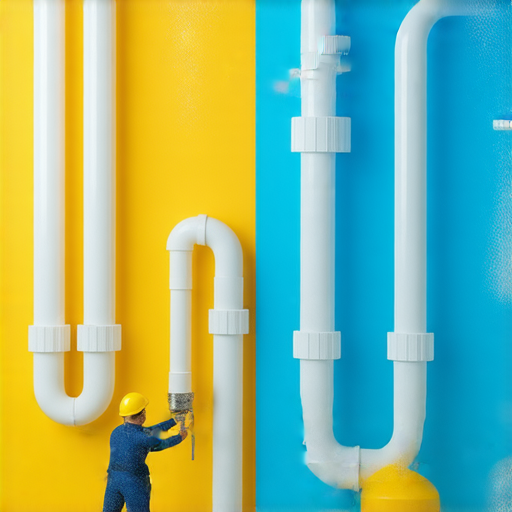 揭開氣閥水管的神秘面紗，維護秘訣大公開，展示維護過程的工具和步驟，專業技術人員在操作，強調正確維護的重要性，提升氣閥水管的使用壽命。