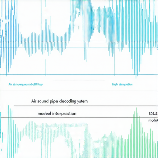 解密聲音水管的示意圖，展示如何通過空氣技術提升生活品質，含有聲音波頻率和空氣流動的圖解，強調改善居住環境的重要性。