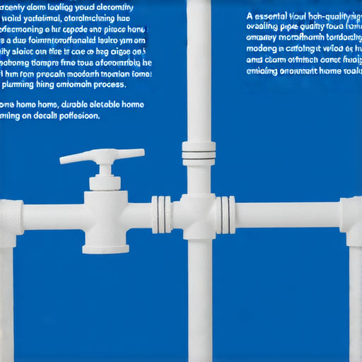 必看選對水管讓你的家居生活瞬間升級的圖片，展示各種高品質水管和安裝過程，突顯水管的耐用性與美觀，提升家庭水電系統效果，打造舒適宜居的環境。