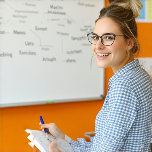 一對一外籍老師在教授學生英語，展現互動教學和專屬輔導，學生專心學習，揭開英文學習的秘訣，提升語言能力和自信。