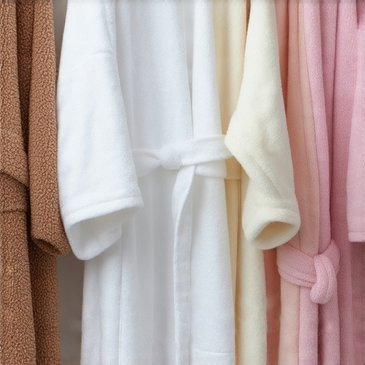 睡袍的詳細圖像，展現不同款式和材質，搭配舒適的家居環境，強調如何用英文流利描述睡袍的特點，提升英語能力的關鍵。