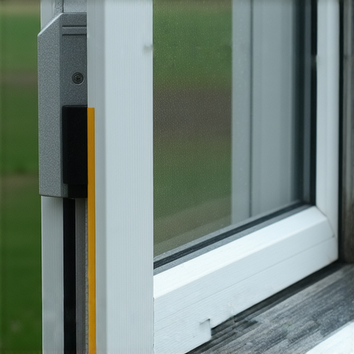 超強防水膠展示在鋁窗邊緣，強調其防雨功能，保障窗戶密封性，防止水進入，適合各種天氣，讓家庭更加安心，立即了解更多。