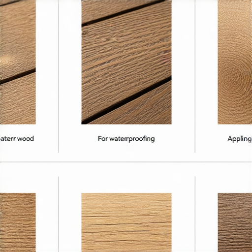 木材防水技巧的示範圖片，展示使用防水劑處理木材的過程，強調告別潮濕的重要性及護木妙招，提升木材耐用性和美觀，讓您了解有效的防水方法。