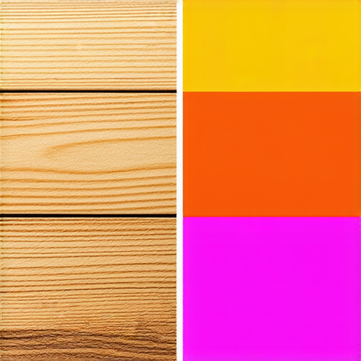 防水漆防護木材示意圖，展示木材塗裝前後的效果對比，強調防水漆的功能和木材保護技巧，吸引讀者了解如何提升木材使用壽命。