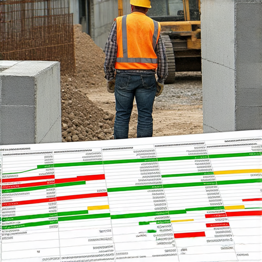 一天師傅在工地忙碌的情景，展示工資與水電支出的真相，強調其驚人的收入與支出差異，讓人意想不到。