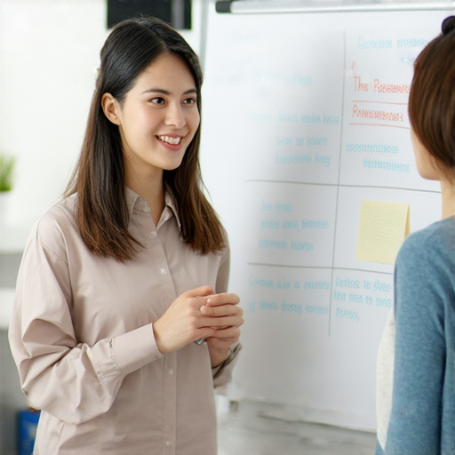 破解牛證英文秘訣，外籍老師一對一教學場景，學生專心交流，展現學習成效，提升英文能力，體驗教學變革，開啟學習新視野。