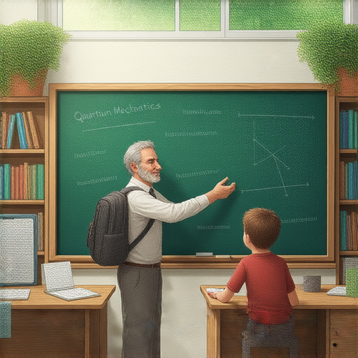 探索量子力學的奧秘，外籍老師一對一英文輔導，開啟知識新世界，激發學習熱情，引導學生深入理解科學概念及其應用。