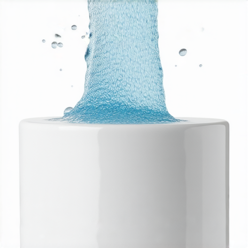 揭開水龍頭陶瓷閥芯的祕密，展現全新浴室風貌，顯示閥芯特寫與水流效果，強調其耐用性與節水功能，提升使用體驗。