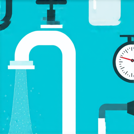 水龍頭水流微弱的原因與改善秘訣示意圖，包含水流檢查、管道疏通和水壓調整等步驟，幫助使用者恢復暢快用水，享受高效用水體驗。