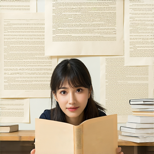 與外籍老師一對一學英文的學生專心學習，背景顯示專利申請相關資料，展示突破語言障礙的學習過程，強調個別指導與專利秘訣的結合。