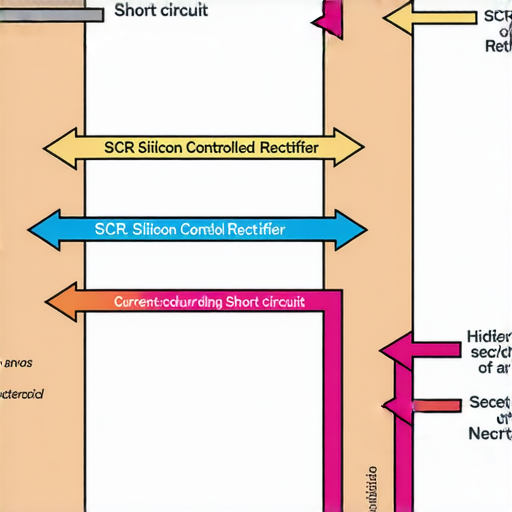 短路與SCR短路解析圖，展示短路過程中的電流流向及其對電路的影響，並揭示不為人知的短路秘密，幫助讀者深入了解短路的運行機制與安全性。
