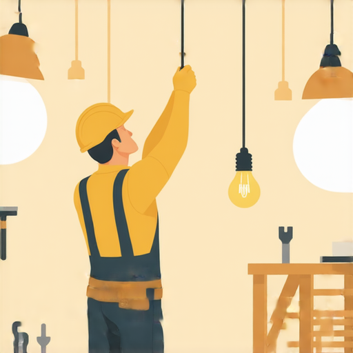 燈具安裝價格省錢秘訣分享，圖片展示了專業工人安裝燈具的過程，突顯實用技巧與省錢策略，讓你輕鬆掌握安裝燈具的智慧選擇。