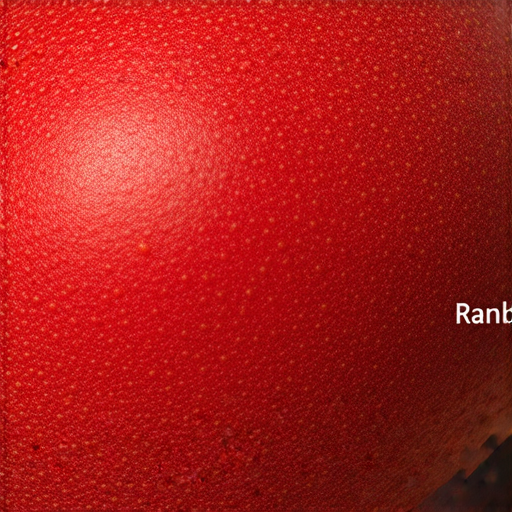 紅毛丹的特寫，展示其鮮豔的外皮和肉質，強調其英文名稱，配合我們的一對一外籍英文教學服務，幫助您更深入了解這種熱帶水果及相關知識。