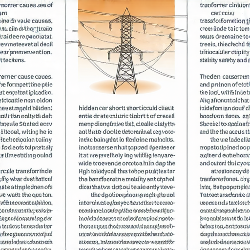 變壓器短路危機的隱秘原因與防範技巧解析圖，展示關鍵防範措施，讓讀者了解變壓器安全的重要性及如何有效預防短路風險。