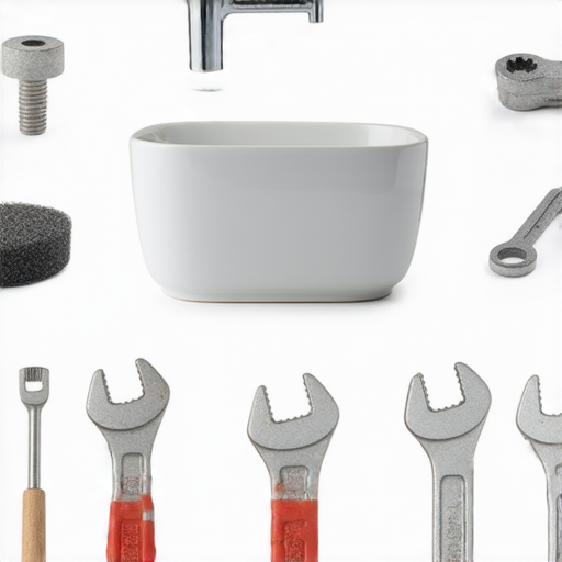 鋅盆漏水問題的解決方案，展示五個實用妙招，幫助廚房修復漏水，圖片中包含工具和材料，強調實用性與效果，提供家庭維修的有效指南。