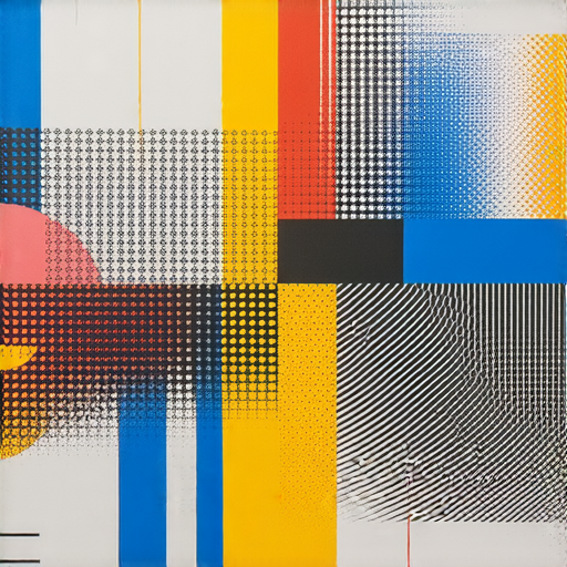 探索先進的印刷技術展板，展示色彩鮮明的創意設計。這幅圖片揭開印刷技術的秘密，讓每一項創作在展覽中熠熠生輝！