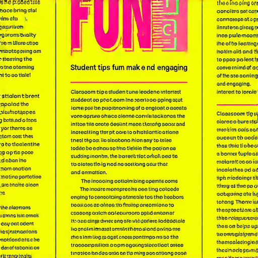 精彩海報展示學生秘訣，讓學習變得有趣愉快，吸引學生注意，激發對課堂的興趣，提升學習動機，流行的設計元素，適合各類課程，以創新方法增強學習效果。