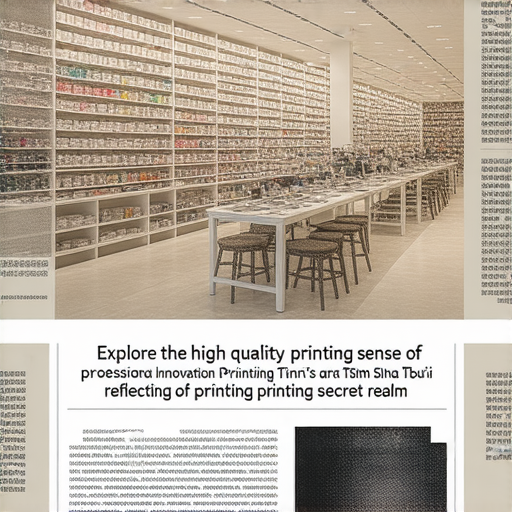 探索尖沙咀印刷秘境的高品質印刷過程，展示各種印刷技術和作品，包括專業設備、色彩豐富的印刷樣品以及設計靈感，揭示印刷的魅力與驚喜。