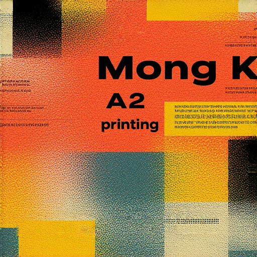 旺角A2海報印刷的設計展示，色彩鮮豔的海報吸引目光，展現無限創意與設計技巧，帶來獨特的視覺效果和藝術感，激發靈感和設計思考。