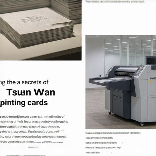 揭開荃灣印卡片的秘密，專家分析最佳印刷服務的過程，展示高品質印刷樣本以及專業建議，幫助顧客選擇合適的印刷方案。