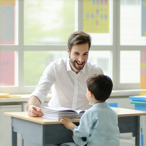外籍老師一對一教學課程，學生專注聆聽，教室環境輕鬆愉快，探索趣味英文秘密，提升學習興趣與效果