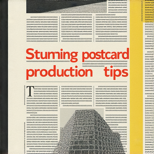 驚艷明信片製作秘訣的平面設計圖，展示創意排版及色彩搭配，讓讀者立即學會獨特設計技巧，提升明信片吸引力的秘訣與靈感來源。