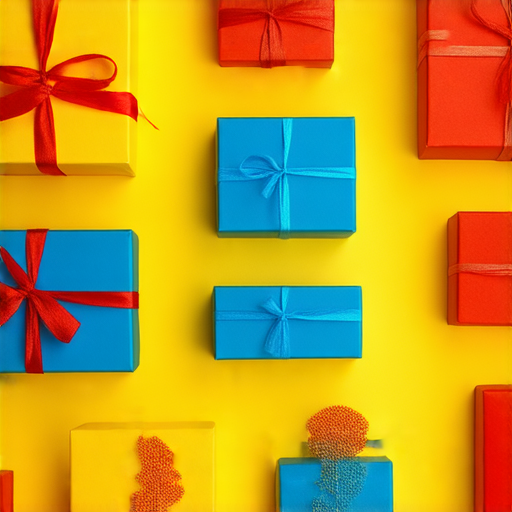 不可思議的薦贈品展示，吸引觀眾探索專屬驚喜，圖片中包含多樣化的贈品，色彩繽紛且設計精美，適合各類型的消費者，充滿探索的樂趣。