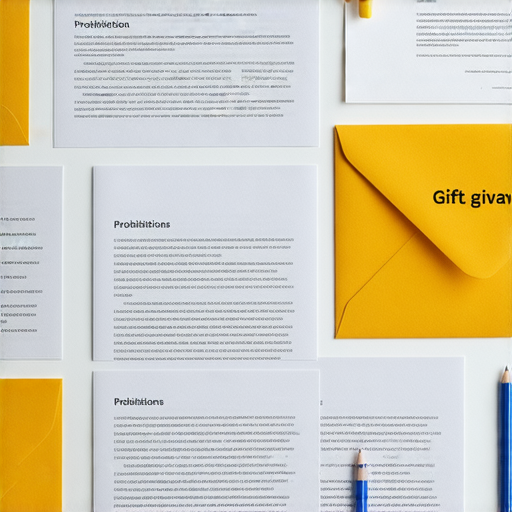 揭秘贈品禁止轉售的法律真相，展示贈品商品和法律文件，強調法律風險和消費者需知的要點，吸引讀者深入了解贈品的真實意義和法律規範。