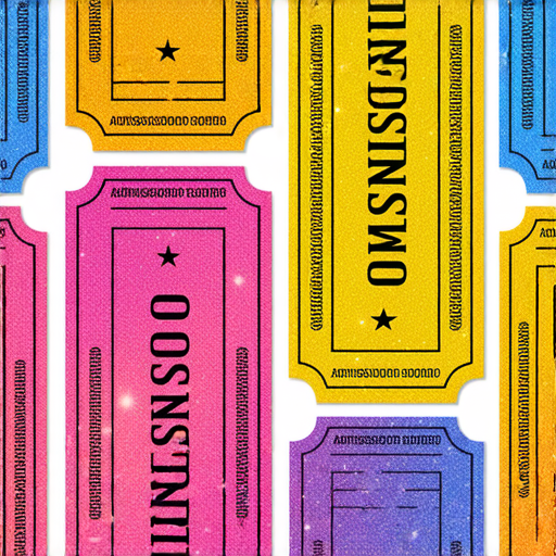 尺寸入場券大揭秘的圖片，展現不同尺寸的入場券和奇幻的活動場景，吸引觀眾點擊進入精彩世界，探索不為人知的秘密與優惠。