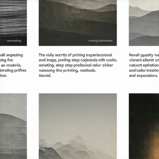 揭示製印的秘密，展示五個驚人技巧的圖像，內容包括製印工具、材料和操作步驟，幫助探索製印的技巧和方法，讓您更了解製印的過程。