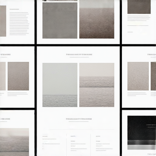 揭示摺頁設計的魅力，展示各種精美樣板與實用功能的圖片，帶領觀者探索完美設計與實用模板的驚奇之旅。