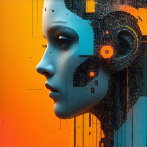 解碼AI的視覺概念圖，展示未來科技的驚人可能性，著重於人工智慧的各種應用與創新，富有啟發性的設計，引領探索科技的無限潛能。