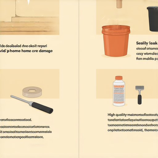 「天花板漏水大揭秘！如何輕鬆DIY修復，避免家中風水受損？」