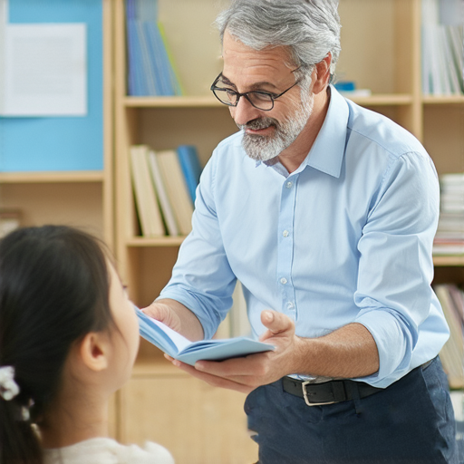 外籍英文老師一對一教學情景，學生專注學習，提升英語能力，舒適教學環境，開啟英語學習之旅，立即體驗外語教育的魅力。