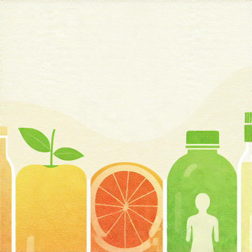 揭開身體健康秘密的插圖，展示五個關鍵法則，強調健康生活的重要性，吸引讀者注意，幫助改善生活質量，促進身心健康，傳遞積極的生活方式理念。