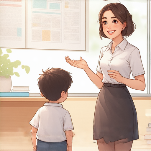 驕傲的英文學習之旅，展示一位外籍老師與學生一對一互動的場景，強調個性化教學和成果，讓學習者探索全新自我，提升英文能力。