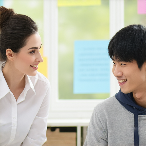 外籍老師一對一教學場景，學生積極參與學習英文，探索未來機會。立即註冊享受專屬教學，提升英文能力，開創更廣闊的未來。