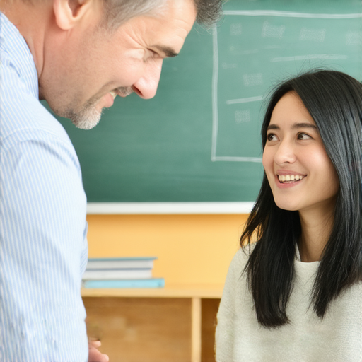 外籍英文老師一對一教學場景，專注學員提升英語水平的互動過程，展示老師與學員的交流，強調外籍老師的專業指導與個性化學習方法。