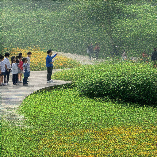 探索香港動植物公園與濕地公園的奇妙之旅，外籍英文老師與學生親密互動，學習流利交流，背景是豐富的自然景觀與生物多樣性，展現港島的生態之美。