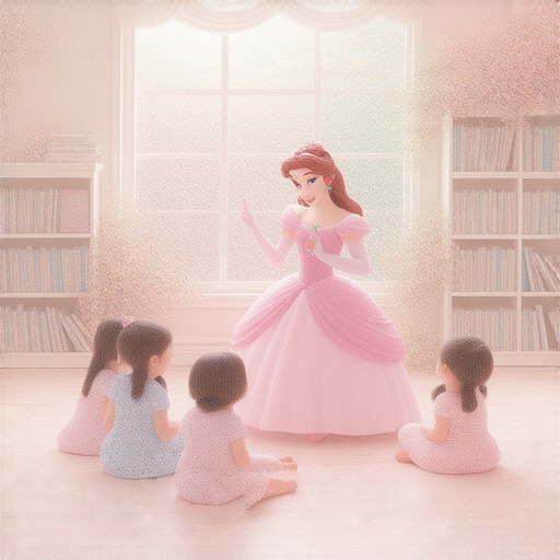 探索睡公主的魔法故事，外籍英文老師與學生互動，輕鬆學英語，圖片中展示了繪本及老師教學情景，營造夢幻氛圍，加深學習體驗。