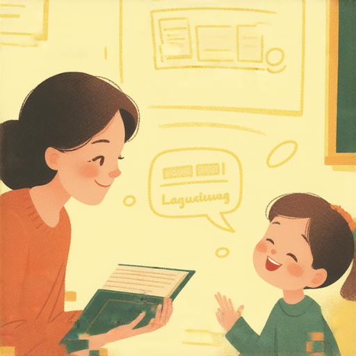 溫泉的英文翻譯及外籍老師一對一學習的優勢，展示學生與老師互動的情景，強調語言學習的樂趣與效果，吸引人了解更多學習資源。