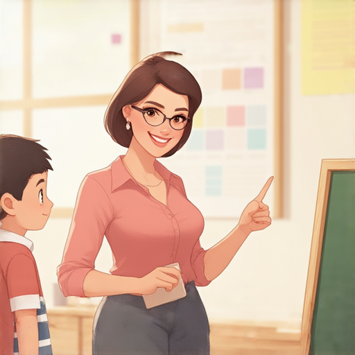 發掘英語潛力的外籍教師一對一教學場景，提供輕鬆有趣的學習體驗，學生與教師在互動中提升英語能力，展現愉悅的學習環境。